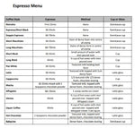 Load image into Gallery viewer, Business Manuals Made Easy: Coffee Standard Operating Procedures. This manual includes coffee recipes, instructions for setting up, cleaning and closing a coffee machine and probe milk thermometer calibration. Benefits is standard procedures for easy delegation, consistency and expectation of tasks Increase workplace/team/staff effectiveness, therefore reducing wastage and costs.
