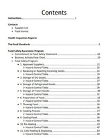 Load image into Gallery viewer, Business Manuals Made Easy: Food Safety Program. This manual includes Food Safety program, Food Safety Supervisor training, Food Safety Awareness program, checklist templates, supplier lists, register templates and many others. Benefits is standard procedures for easy delegation, consistency and expectation of tasks and reducing wastage and costs.