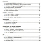 Load image into Gallery viewer, Business Manuals Made Easy: Workplace Health and Safety Manual. This manual has all your WHS (Workplace Health and Safety requirements) in one place. Comply with Fair Work and Safe Work conditions, reduce risk, litigation and fines for staff issues.