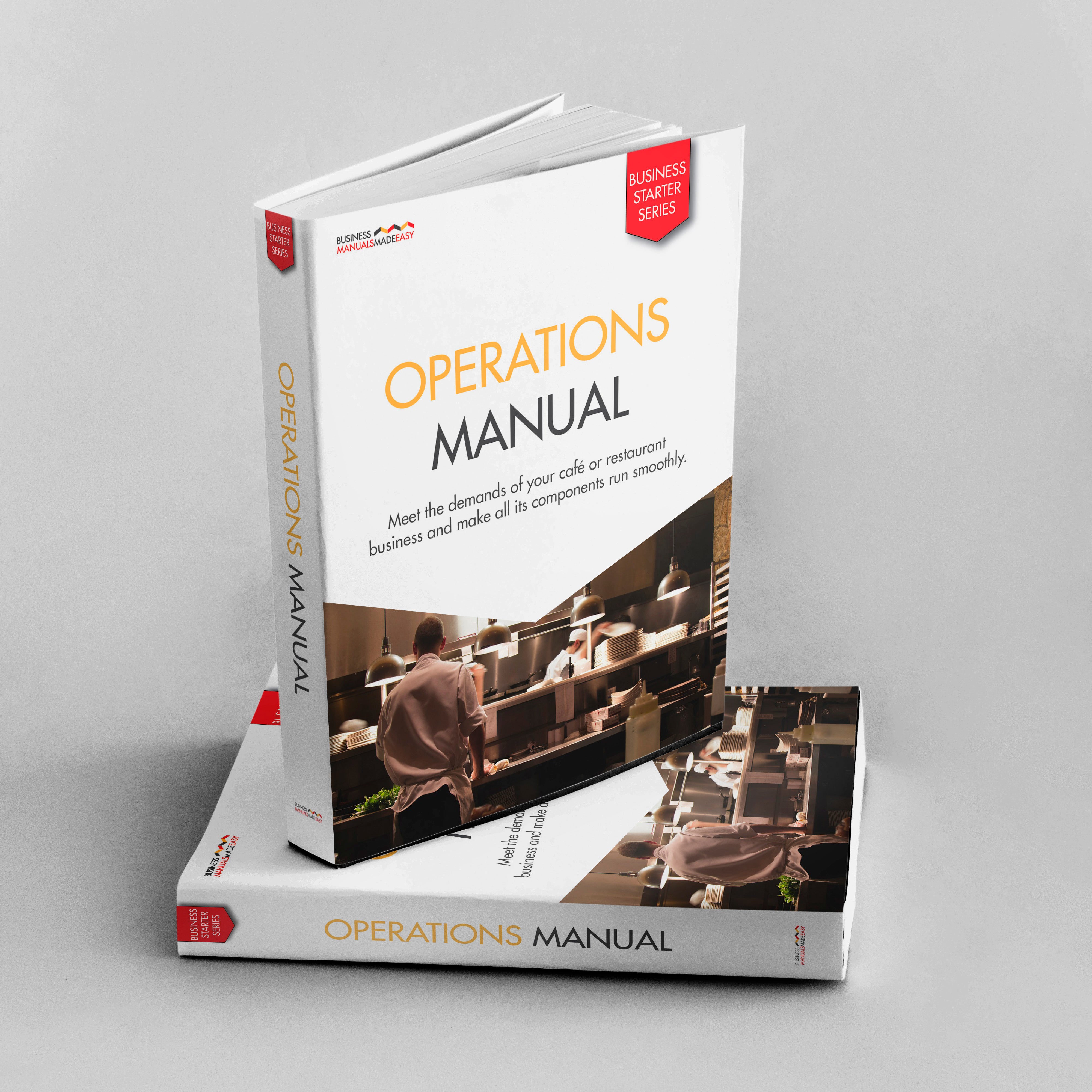 Business Manuals Made Easy - Operations Manual - Organize your workplace, reduce mistakes and improve service.