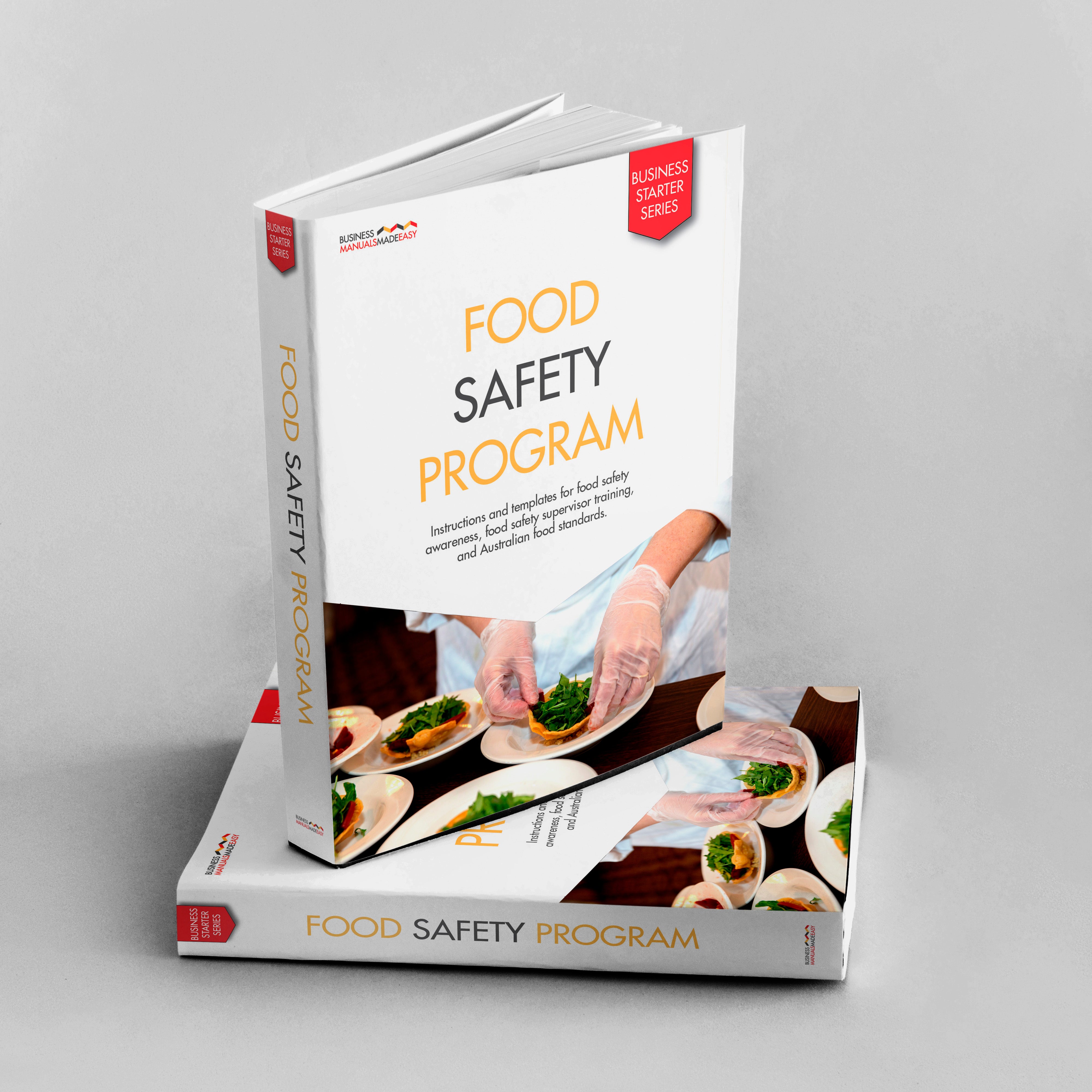 Business Manuals Made Easy - Food Safety Program - Helps food service operators meet food safety regulations.