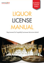 Load image into Gallery viewer, Business Manuals Made Easy: Liquor Licence Manual. This manual includes every requirement to comply with RSA (Responsible Service of Alcohol) training and is a good support and risk reduction for your Liquor Licence.
